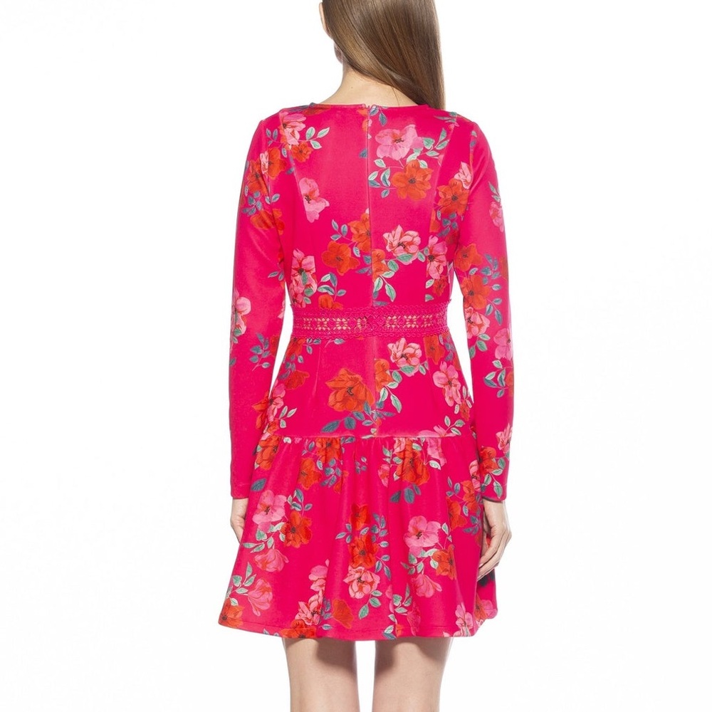 Alexia Admor Pink Floral Mini Dress - Picture 3 of 11